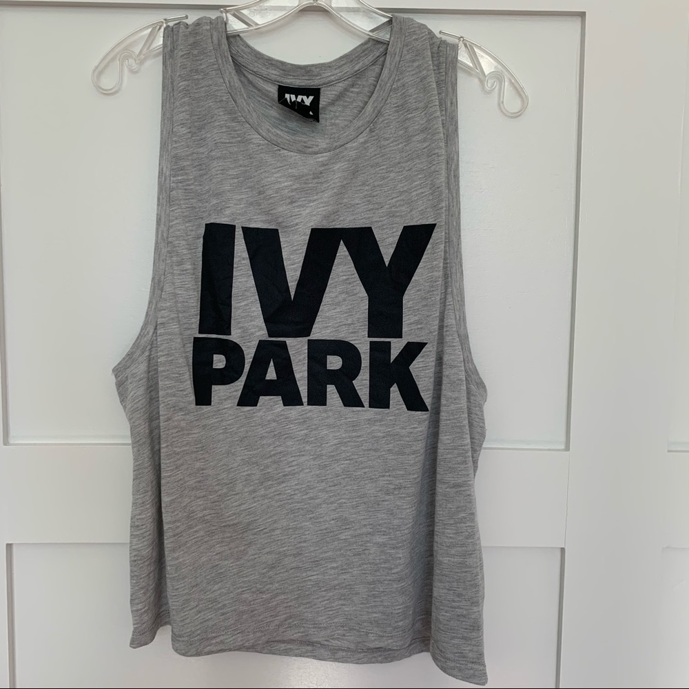Ivy Park Gray Tank Medium